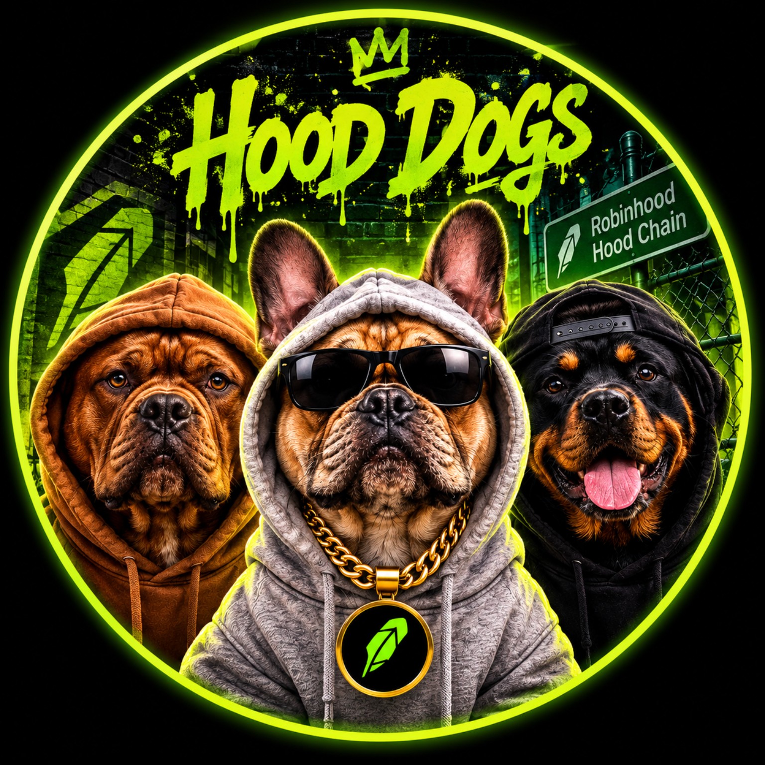 Hood Dogs logo